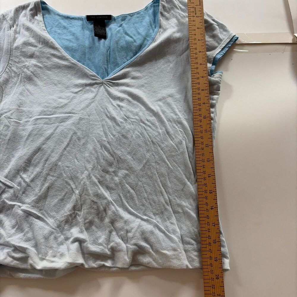 The-limited Women's Blue T-shirt - Picture 3 of 7